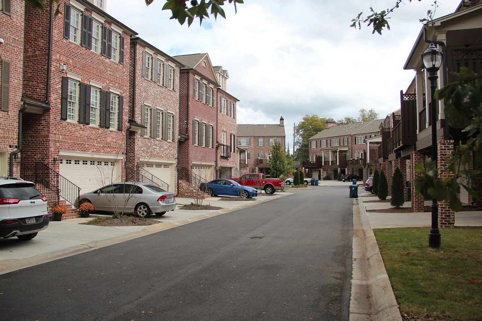 Townhomes on Rose Garden Lane in Alpharetta