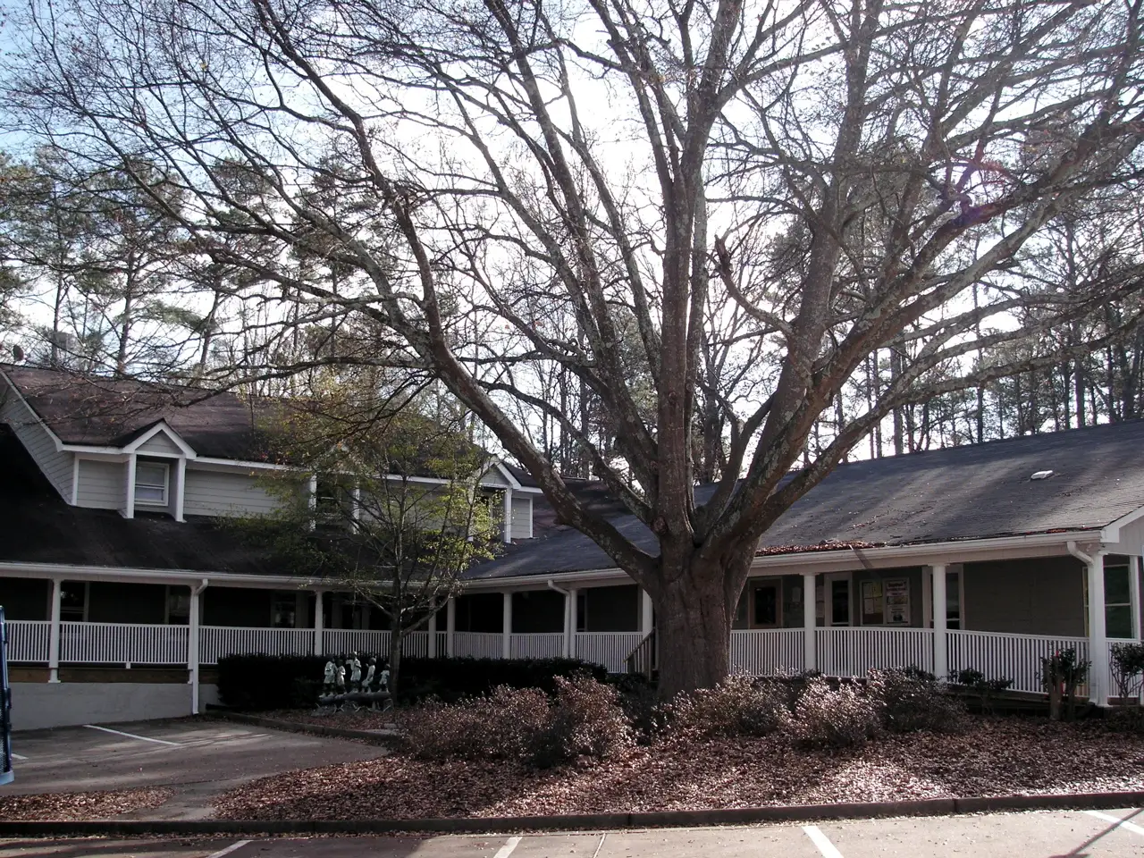 Amana Academy's first campus off Holcomb Bridge Road in Roswell, before the school moved to downtown Alpharetta