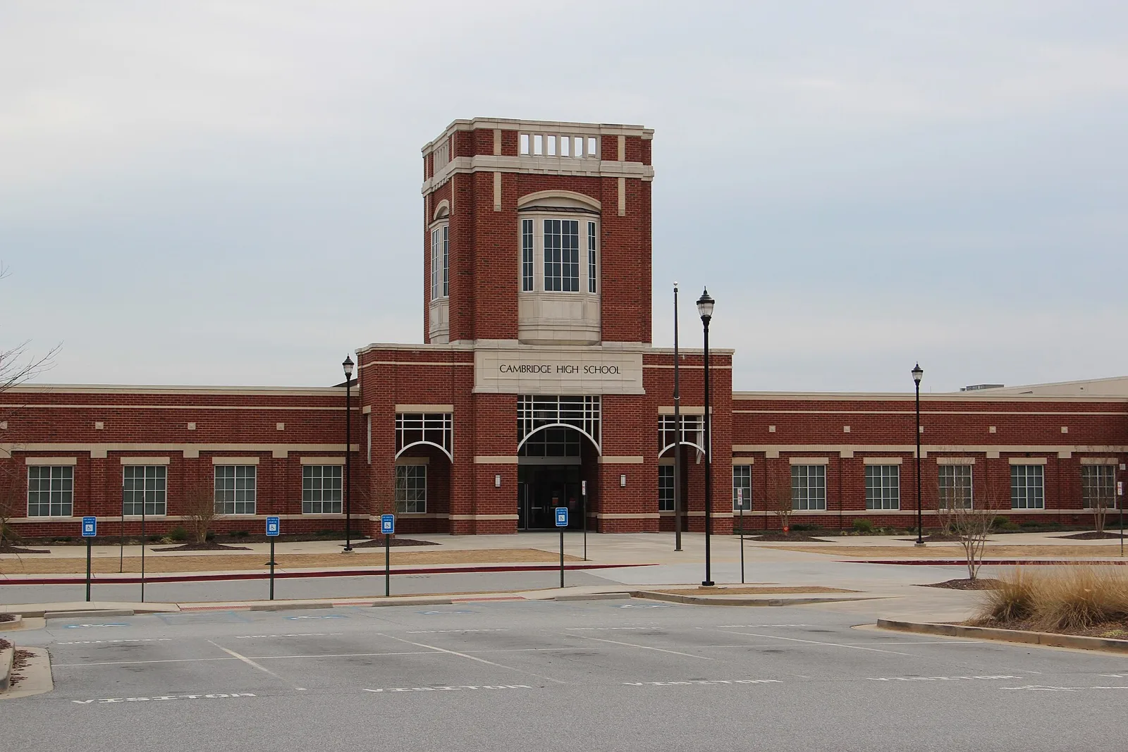 Cambridge High School on Bethany Bend in Milton