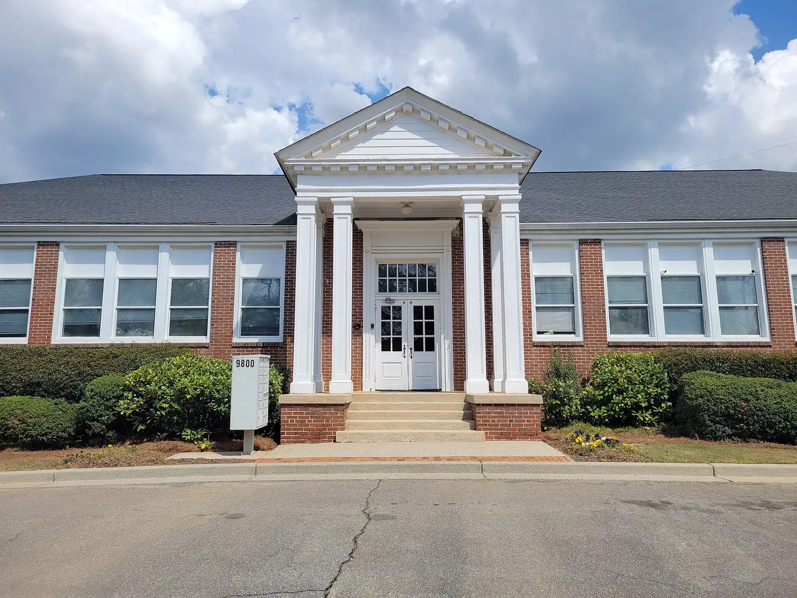 The former Warsaw School, under half a mile east of the school